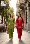 Ossm Style 214 A To C Cotton Printed Size Combo Co Ord Set

